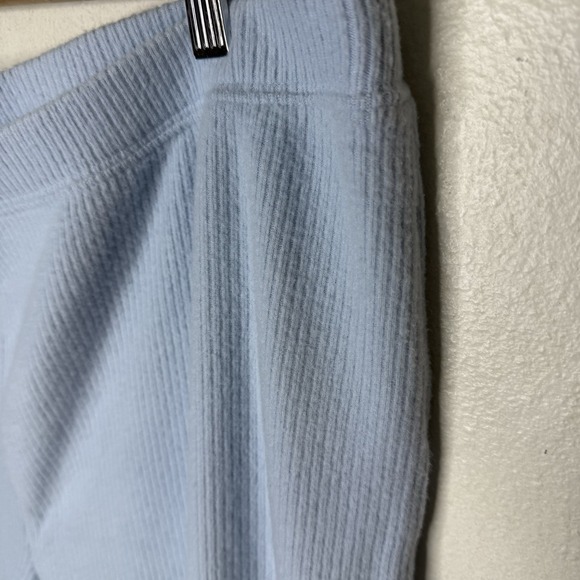 Old Navy High Waisted‎ Ribbed Crop Flare Lounge Pants Sea Glass Blue Women's XL - Picture 4 of 9